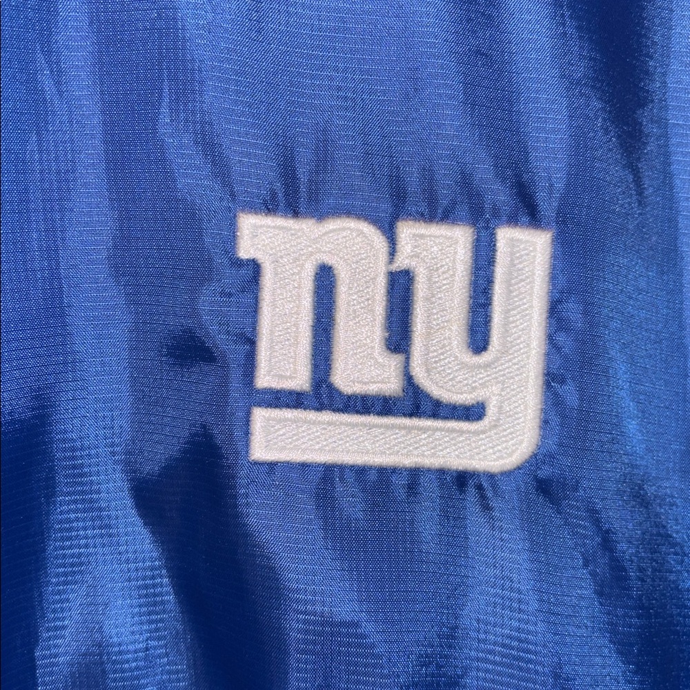 NFL Reebok 3/4 Zip NEW YORK NY GIANTS Forward Light Windbreaker Jacket Mens 2XL - Picture 5 of 8
